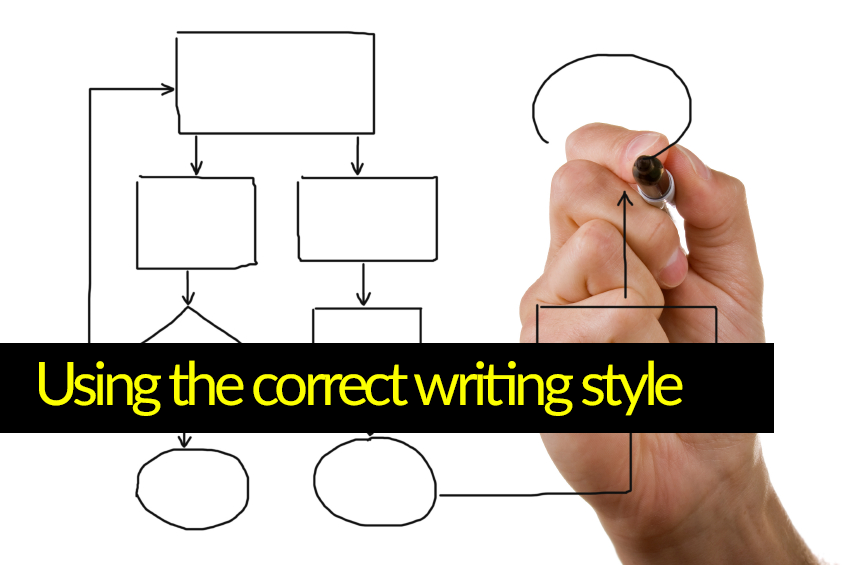 Using-the-correct-writing-style